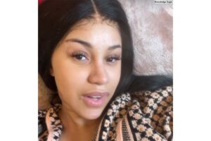 Cardi b no makeup